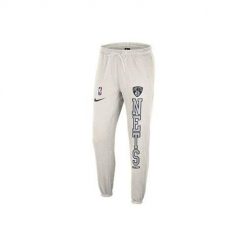 Spodnie sportowe męskie Nike Nba Brooklyn Nets. Szare spodnie sportowe męskie Nike, z dresówki. Za 389.00 zł.