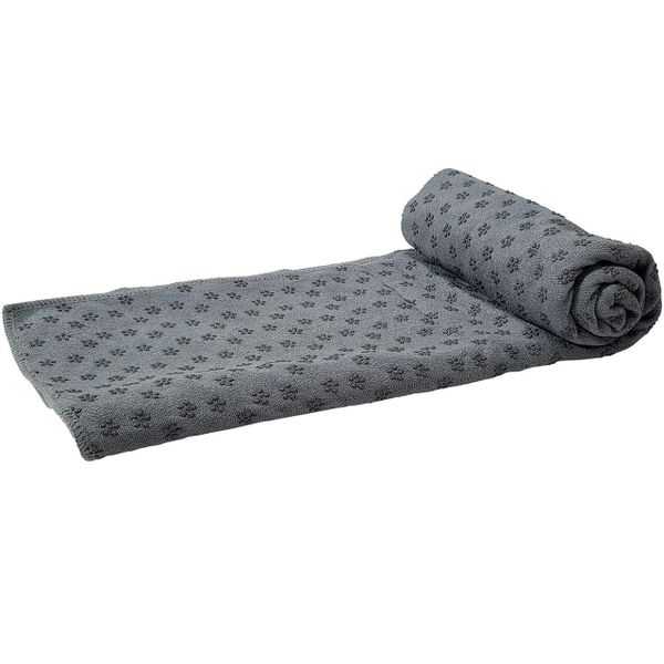 Ręcznik Do Jogi Antypoślizgowy Z Torbą - Tunturi Yoga Towel Grey With Carry Bag. Szare torebki klasyczne damskie Tunturi, bez wzorów, bez dodatków. W wyprzedaży za 45.00 zł.