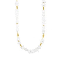 Purelei Purelei Naszyjnik Wela Naszyjniki 1 ct Damski. Czerwone naszyjniki damskie Purelei, pozłacane. Za 175.39 zł.