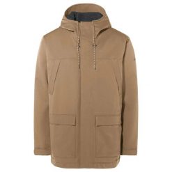 Płaszcz VAUDE Manukau III. Brązowe płaszcze męskie Vaude, na zimę, l, bez wzorów, z materiału, eleganckie. Za 1,506.05 zł.