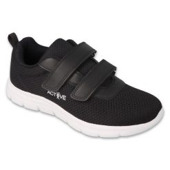 Befado obuwie damskie 517D023 czarne. Czarne buty sportowe na co dzień damskie bez wzorów, trekkingowe. W wyprzedaży za 112.68 zł.