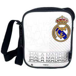 Torba na ramię Cyp Brands Real Madrid. Białe torby męskie na ramię Real Madrid, bez wzorów, na ramię, duże. Za 89.00 zł.