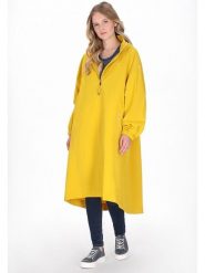 Schmuddelwedda Płaszcz przeciwdeszczowy w kolorze żółtym rozmiar: S. Żółte kurtki przeciwdeszczowe damskie Schmuddelwedda, s, bez wzorów, sportowe. Za 295.99 zł.