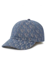 Calvin Klein Czapka z daszkiem Aop 6 Panel Baseball Cap LV04K5058G Niebieski. Niebieskie czapki z daszkiem damskie CALVIN KLEIN, bez wzorów, z materiału. Za 149.99 zł.