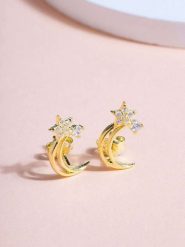 Lodie Silver Kolczyki-wkrętki z cyrkoniami rozmiar: onesize. Szare kolczyki damskie Lodie Silver, z cyrkonią, srebrne. Za 65.99 zł.