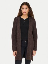ONLY Kardigan Talio 15358604 Brązowy Regular Fit. Brązowe kardigany damskie Only, s, bez wzorów, z syntetyku. Za 119.99 zł.