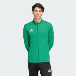 Bluza dresowa Entrada26. Białe bluzy bez kaptura męskie Adidas, z dresówki. Za 121.99 zł.
