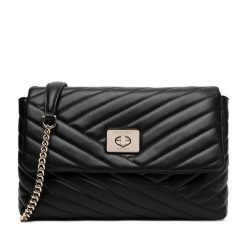 Torebka Nine West. Czarne torebki klasyczne damskie Nine West, bez wzorów, bez dodatków. Za 199.99 zł.