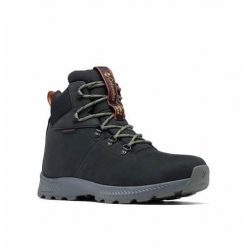 Buty trekkingowe męskie Columbia Landroamer Explorer Wp. Czarne buty trekkingowe męskie Columbia, z materiału, za kostkę, bez zapięcia, trekkingowe. Za 507.00 zł.