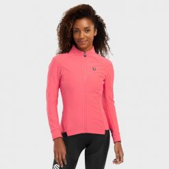 Kurtka rowerowa softshell damska J1 Breakaway Neon. Brązowe kurtki damskie SIROKO, s, bez wzorów, z materiału, bez kaptura. Za 466.00 zł.