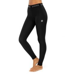 Legginsy termoaktywne do sportów zimowych damskie SIROKO Blink. Czarne bielizna termoaktywna damska SIROKO, l, bez wzorów. Za 207.00 zł.
