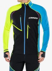 Bluza rozpinana męska Crazy Pull Acceleration. Czarne bluzy z kapturem męskie Crazy, m, z materiału. Za 899.99 zł.