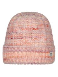 Barts Czapka "Flata" w kolorze pomarańczowo-jasnoróżowym rozmiar: onesize. Pomarańczowe czapki zimowe damskie Barts. Za 69.08 zł.