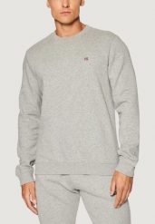 Bluza Mężczyzna NAPAPIJRI BALIS CREW 1. Szare bluzy bez kaptura męskie Napapijri, m, z bawełny. Za 275.35 zł.