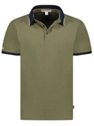 Geographical Norway Koszulka polo "Kara" w kolorze khaki rozmiar: S. Brązowe koszulki polo męskie Geographical Norway, s, bez wzorów, z bawełny, bez ramiączek. Za 70.41 zł.