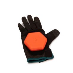 Rękawiczki do slide'owania na longboardzie freeride 500. Czarne rękawiczki damskie Decathlon, bez wzorów, z materiału. Za 139.99 zł.