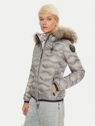 Blauer Kurtka puchowa 24WBLDC03048 Szary Regular Fit. Szare kurtki damskie Blauer, l, bez wzorów, z puchu, bez kaptura. Za 2,069.00 zł.