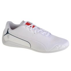 Buty Puma Scuderia Ferrari Drift Cat 8 339944 05 białe. Białe buty sportowe na co dzień męskie z gumy, bez zapięcia. Za 466.73 zł.