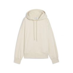 Damska bluza z kapturem HER o kroju oversize PUMA Alpine Snow White. Białe bluzy sportowe damskie Puma, l, bez wzorów, bez ramiączek, z kapturem. W wyprzedaży za 189.00 zł.