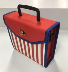 Torba dziecięca Newlooxs czerwona 23x9x20 cm. Czerwone torebki dziecięce NEW LOOXS. Za 144.95 zł.