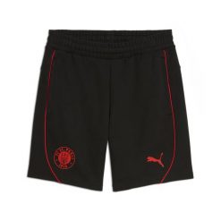 Męskie szorty Casuals FC St. Pauli PUMA Black Red. Czarne szorty męskie Puma, z dzianiny, bez kołnierzyka. Za 160.07 zł.