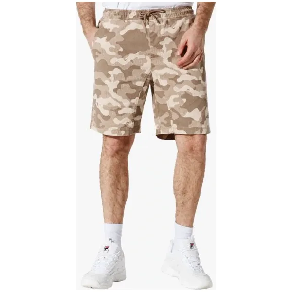 Confront Szorty Camo Shorts , beżowy, rozmiar L. Brązowe szorty męskie Confront, na lato, bez wzorów, z bawełny. Za 99.99 zł.