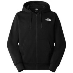 Bluza turystyczna męs The North Face M Simple Dome Light Regular Full Zip Hoodie. Czarne bluzy bez kaptura męskie The North Face, m. Za 299.00 zł.
