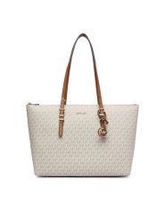 MICHAEL Michael Kors Torebka 30T6GQNT9B Kremowy. Białe torebki klasyczne damskie MICHAEL Michael Kors, bez wzorów, ze skóry, bez dodatków. Za 1,239.00 zł.