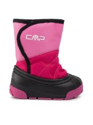 CMP Śniegowce Baby Latu 39Q4822 Różowy. Czerwone buciki dla niemowląt CMP, bez wzorów, z materiału, bez obcasa. Za 179.99 zł.
