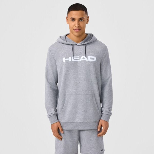 Bluza sportowa męska Head Club Original. Szare bluzy sportowe męskie HEAD, bez wzorów, z bawełny, sportowe, bez kołnierzyka, bez ramiączek. Za 207.00 zł.