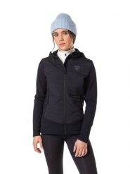Bluza Rossignol damska W Classique Hybrid Clim czarna. Czarne bluzy bez kaptura damskie Rossignol, s, z materiału. Za 698.00 zł.