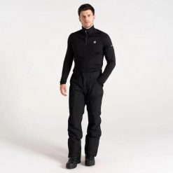 Spodnie narciarskie Dare 2B Baseplate II. Czarne spodnie materiałowe męskie Dare 2b, bez wzorów, z materiału. Za 392.00 zł.