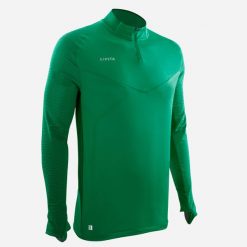 Bluza do piłki nożnej Kipsta CLR Club. Zielone bluzy bez kaptura męskie KIPSTA, l, z materiału. Za 169.99 zł.
