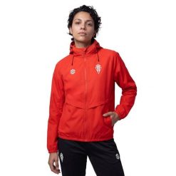 Damska piłkarska kurtka przeciwdeszczowa Siroko RSG Rain Jacket Player W. Czerwone kurtki przeciwdeszczowe damskie SIROKO, s, bez kaptura. Za 258.00 zł.