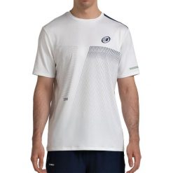 T-shirt Bullpadel Motril Bone XXL. Białe t-shirty damskie bullpadel, m, bez wzorów, bez kołnierzyka. Za 214.75 zł.