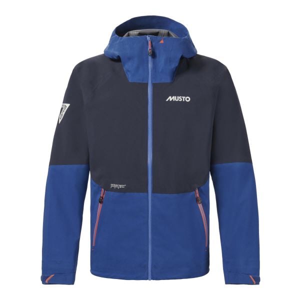 Kurtka żeglarska męska Musto BR3 Sport. Niebieskie kurtki treningowe męskie Musto, l, bez wzorów, z materiału, żeglarskie. Za 1,259.00 zł.