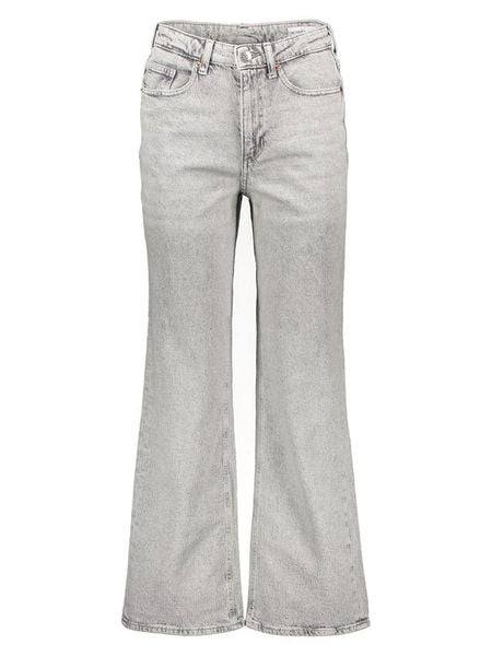 Vero Moda Dżinsy - Wide Leg fit - w kolorze szarym rozmiar: W32/L32. Szare jeansy damskie Vero Moda. Za 92.21 zł.
