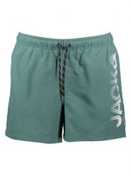 Jack & Jones Szorty kąpielowe "Haruba" w kolorze zielonym rozmiar: XL. Zielone szorty sportowe męskie Jack & Jones, xl, z materiału, outdoorowe. Za 74.46 zł.