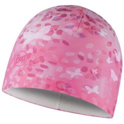 Czapka BUFF Polar & Ecostretch Beanie Simathy. Czerwone czapki męskie Buff, bez wzorów, z polaru, sportowe. W wyprzedaży za 71.94 zł.