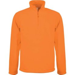 Kurtka polarowa z kołnierzem zapinanym na zamek Kariban Enzo. Brązowe kurtki męskie KARIBAN, na zimę, m, bez wzorów, z polaru, bez kaptura. Za 150.50 zł.