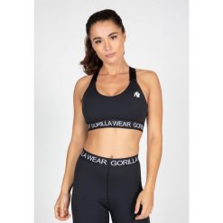 Colby Biustonosz sportowy - Czarny. Czarne biustonosze sportowe damskie GORILLA WEAR, bez wzorów. Za 191.00 zł.