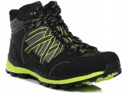 Buty trekkingowe męskie Samaris Mid II Regatta. Czarne buty trekkingowe męskie Regatta, z materiału, bez zapięcia, trekkingowe. Za 359.90 zł.