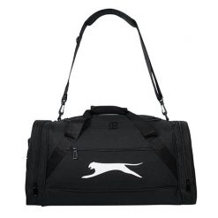 Torba sportowa Slazenger Medium Holdall Bag. Czarne torby podróżne damskie Slazenger, bez wzorów. Za 99.99 zł.