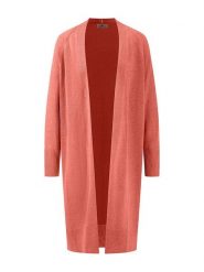 FYNCH-HATTON Lniany kardigan w kolorze pomarańczowym rozmiar: S. Pomarańczowe kardigany damskie Fynch-Hatton, s, bez wzorów, ze lnu. Za 187.99 zł.