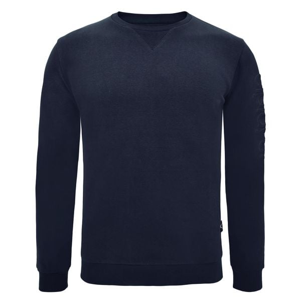 Bluza z bawełny Guros Play. Niebieskie bluzy sportowe damskie ELPLAYER, bez wzorów, z bawełny, bez ramiączek, bez kaptura. W wyprzedaży za 91.00 zł.