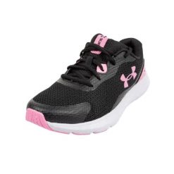 Buty Treningowe Z Okrągłym Noskiem Dla Kobiet. Czarne obuwie trekkingowe damskie Under Armour, trekkingowe. Za 265.99 zł.
