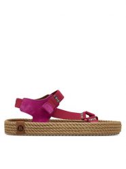 Bohonomad Sandały Nevada Elastic NEV.12-L9957 Różowy. Czerwone sandały damskie Bohonomad, bez wzorów, ze skóry, bez obcasa, na płaskiej podeszwie. Za 189.99 zł.