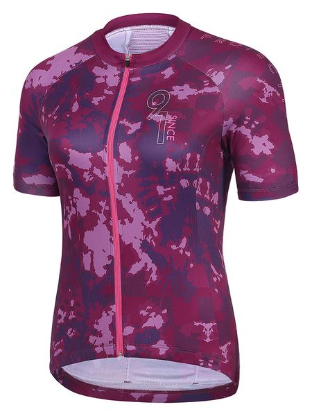Protective Koszulka kolarska "Blueberry" w kolorze czerwonym rozmiar: 38. Czerwone bluzki sportowe damskie Protective, bez wzorów, z materiału, bez ramiączek. Za 113.63 zł.