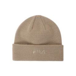 Czapka Fila Cella. Brązowe czapki męskie Fila, bez wzorów, sportowe. Za 100.47 zł.