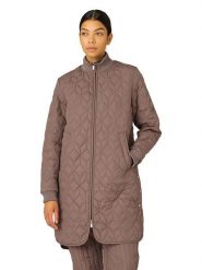 Ilse Jacobsen Płaszcz pikowany w kolorze jasnobrązowym rozmiar: 42. Brązowe płaszcze damskie Ilse Jacobsen, bez wzorów. Za 256.70 zł.